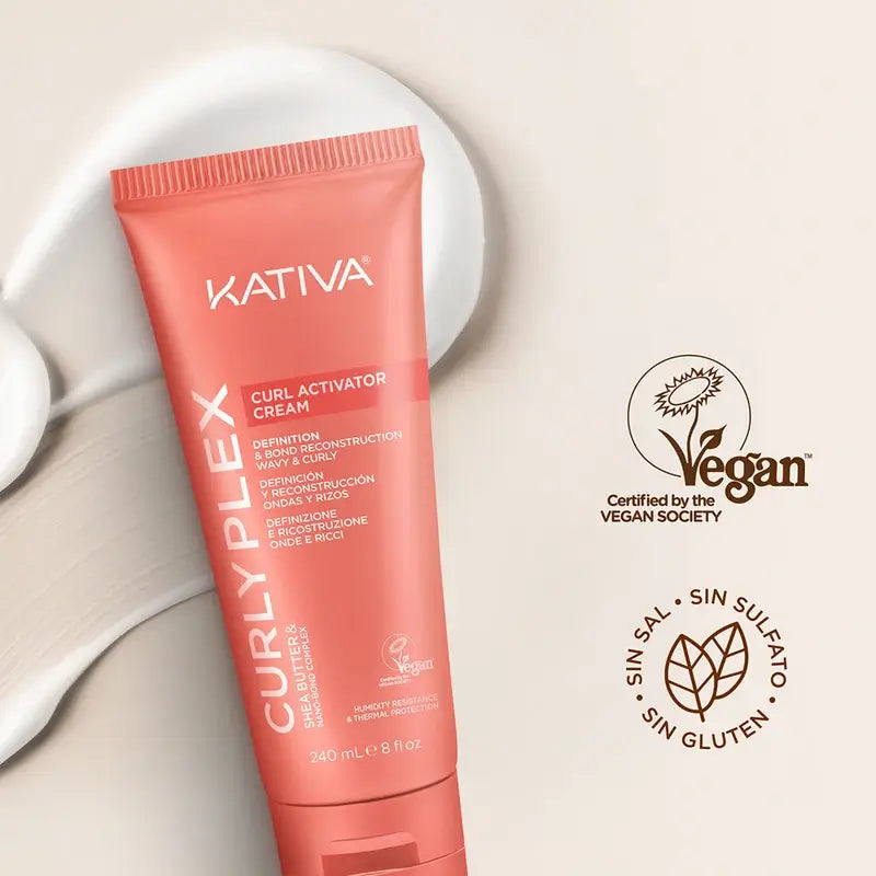 Kativa Curly Plex Crema attivatrice di ricci, 240 ml