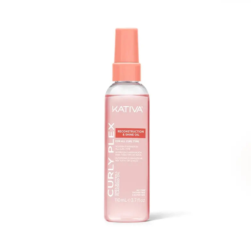 Kativa Curly Plex Reconstruct & Shine Oil , 110 ml