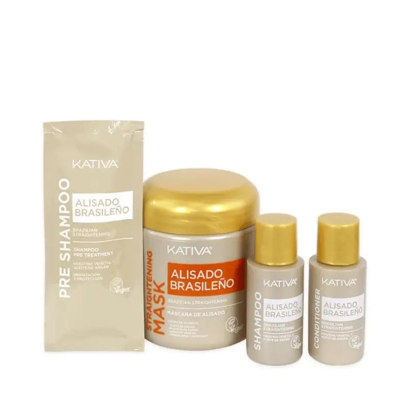 Kit di raddrizzamento alla cheratina Kativa con acido ialuronico