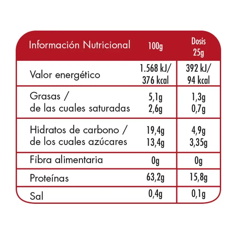 Keto Protein Shake Proteine Whey 80% Sapore di Fragola 400Gr.