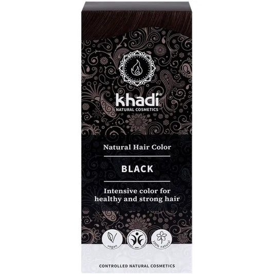 Khadi Herbal Colour Black , 100 gr
