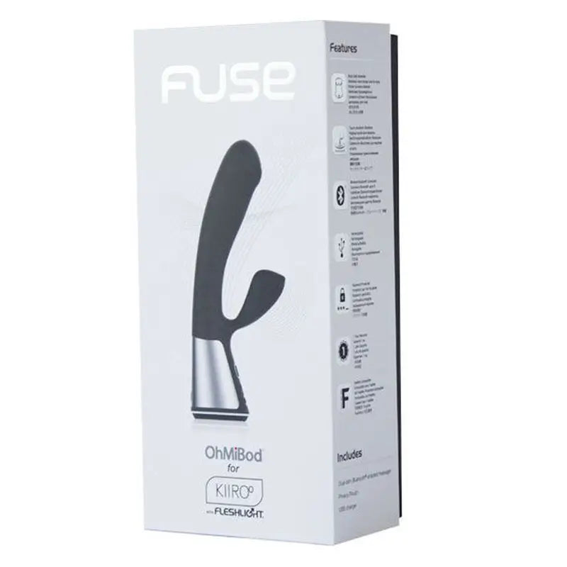Kiiroo Ohmibod Fuse App Telecomando Nero