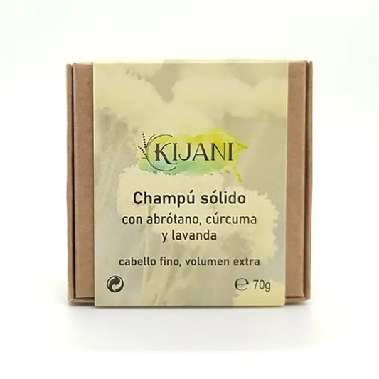 Kijani Shampoo solido per capelli fini 70gr.