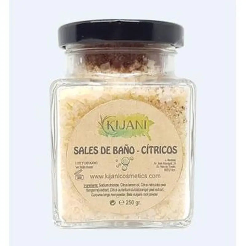 Kijani Citrus Bath Salts 250Gr.