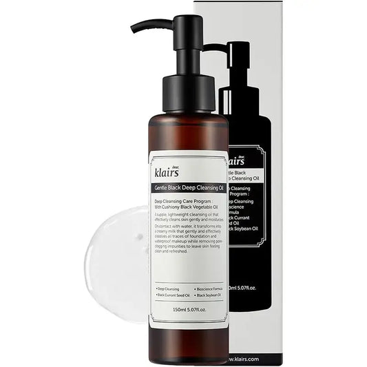 Klairs Olio detergente nero delicato, 150 ml