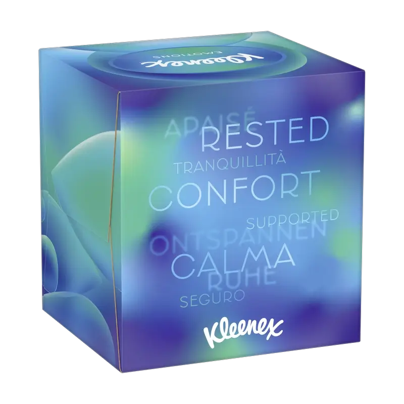 Fazzoletti Kleenex Cube Collection , 48 pezzi.