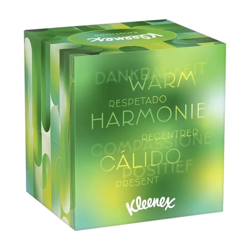 Fazzoletti Kleenex Cube Collection , 48 pezzi.