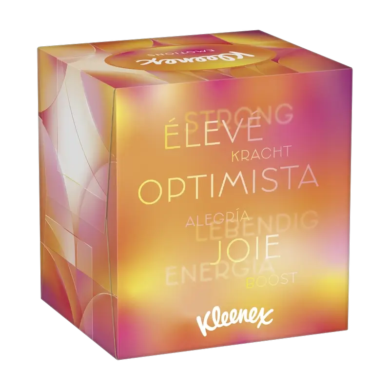 Fazzoletti Kleenex Cube Collection , 48 pezzi.