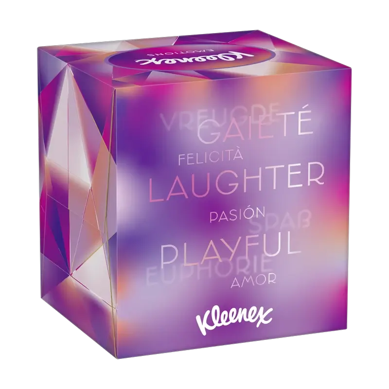 Fazzoletti Kleenex Cube Collection , 48 pezzi.
