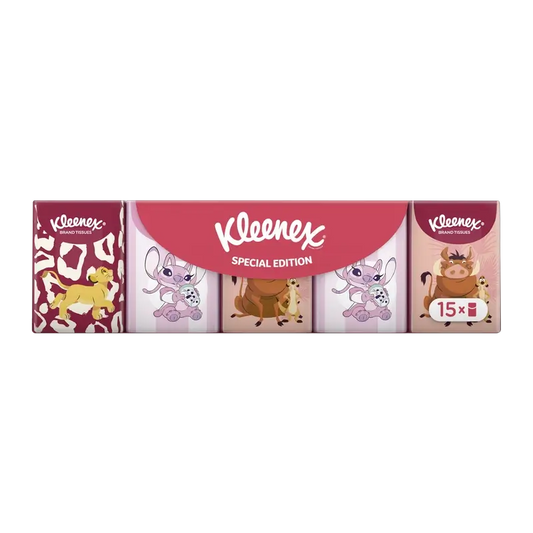 Kleenex Disney Tissue Pocket , 15 pezzi.