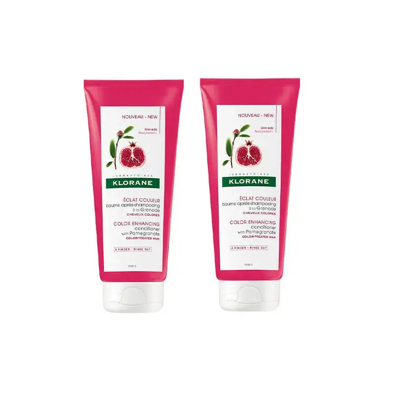 Klorane Balsamo all'estratto di melograno, 2X200 Ml