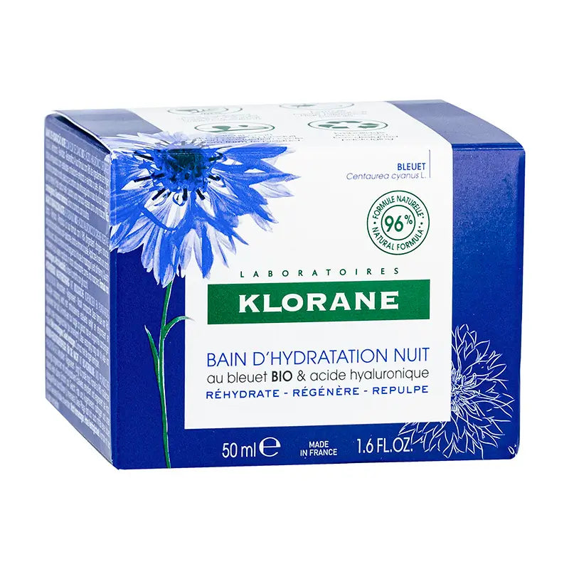 Klorane Bagno idratante all'acqua di fiordaliso 50 ml