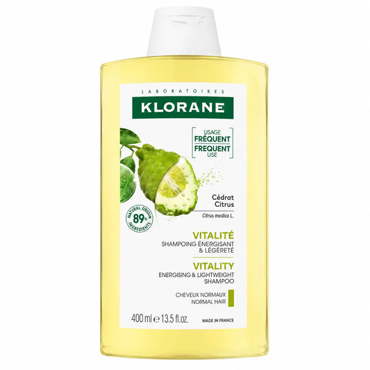 Klorane Shampoo al cedro per capelli grassi 400 ml