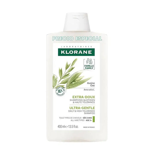 Klorane Shampoo alla farina d'avena 400 ml