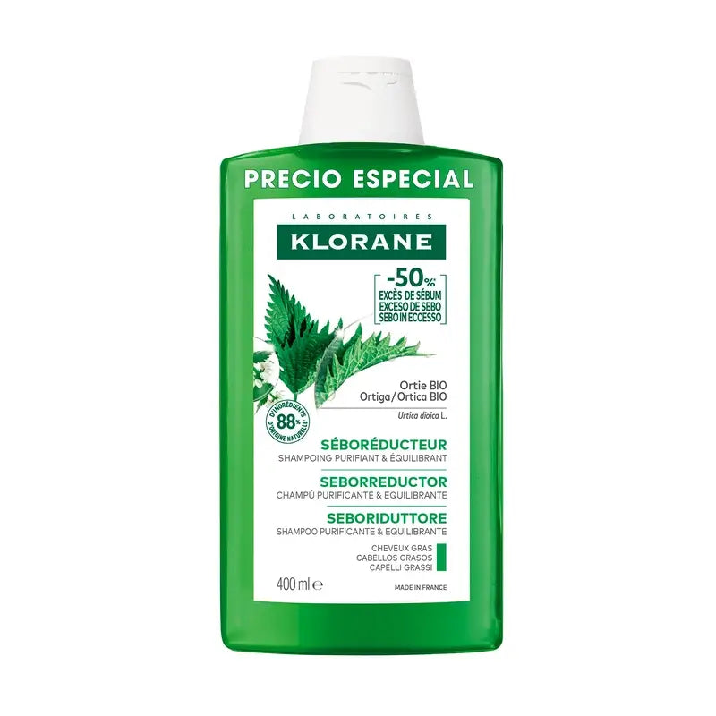 Klorane Shampoo all'ortica 400 ml