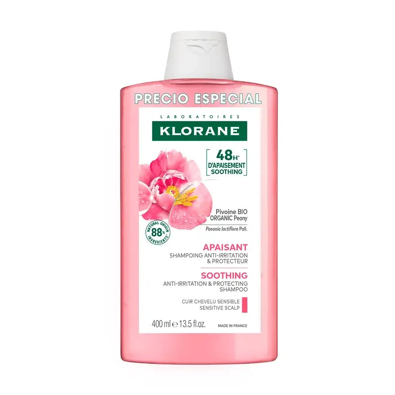 Klorane Shampoo biologico alla peonia 400 ml