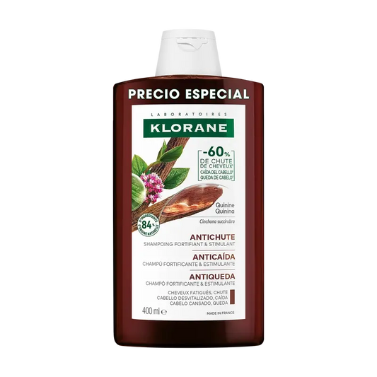 Klorane Shampoo biologico al chinino e alla stella alpina 400 ml