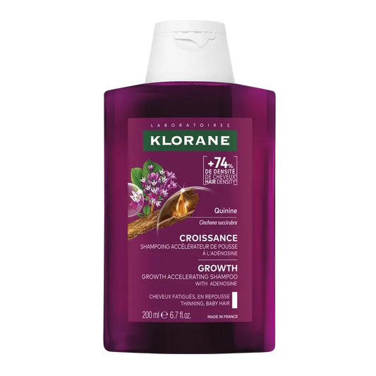 Klorane Shampoo acceleratore di crescita, 200 ml