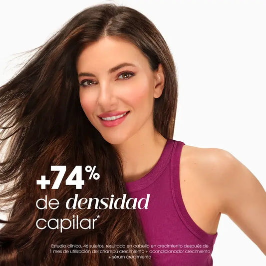Klorane Shampoo acceleratore di crescita, 400 ml