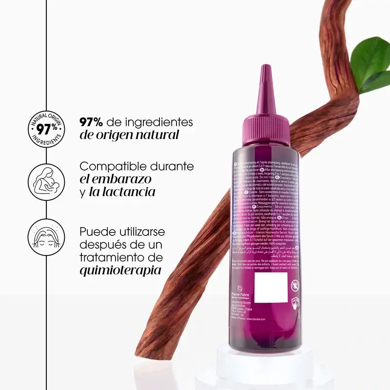 Klorane Siero Acceleratore di Crescita Intensivo, 100 ml