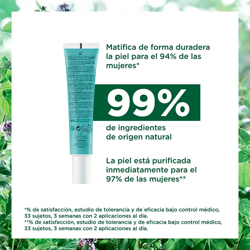 Klorane Crema purificante alla menta acquatica Bio 40 g
