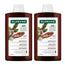 Klorane Duo Pack Shampoo alla chinina con vitamine B, 2X400ml