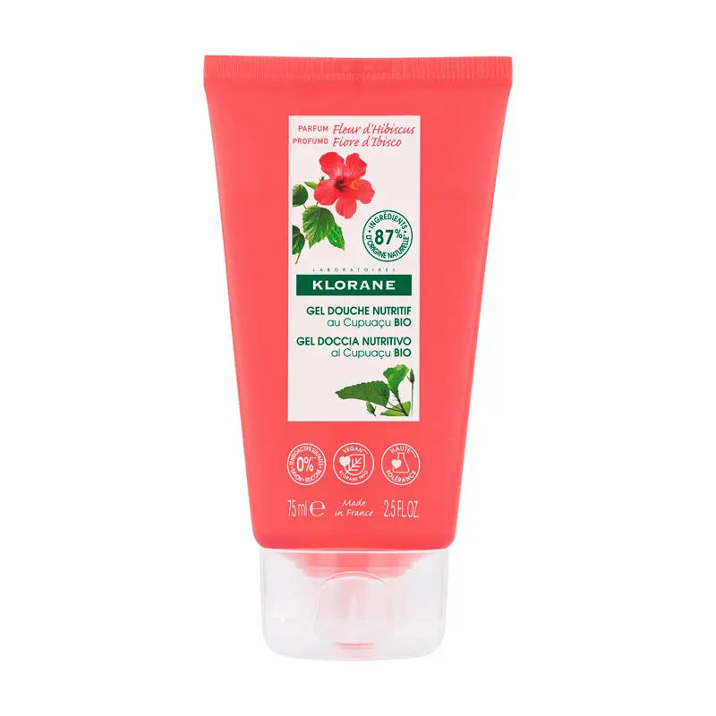 Klorane Hibiscus Flower Shower Gel 75 ml