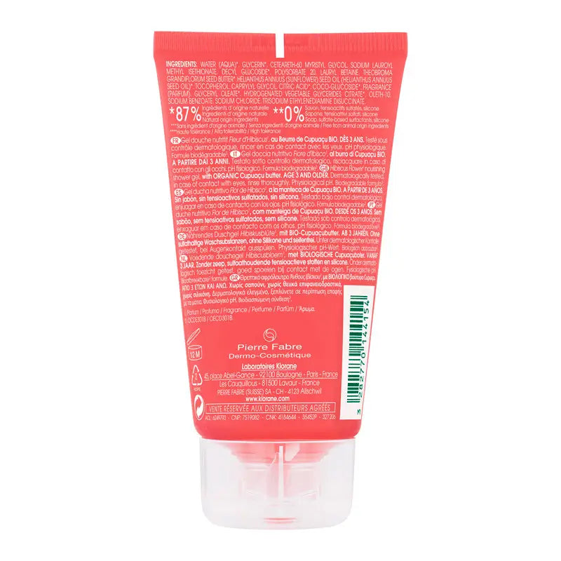 Klorane Gel doccia ai fiori di ibisco 75 ml