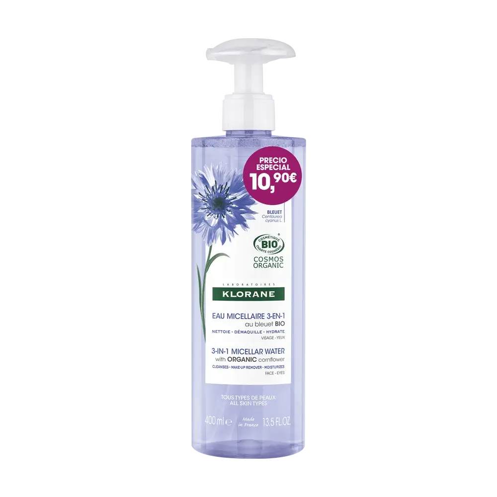 Klorane Fiordaliso Acqua Micellare Kit 400Ml