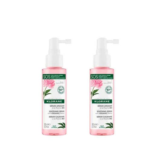 Klorane Siero Sos A La Peonia Bio, 2X100 Ml