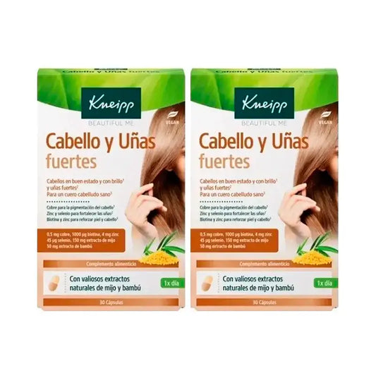 Kneipp Capelli e unghie forti, confezione da 2 x 30 capsule