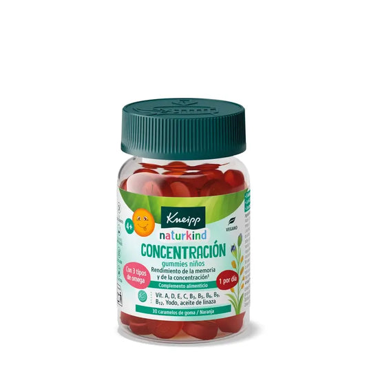 Gomme concentranti Kneipp per bambini , 30 unità