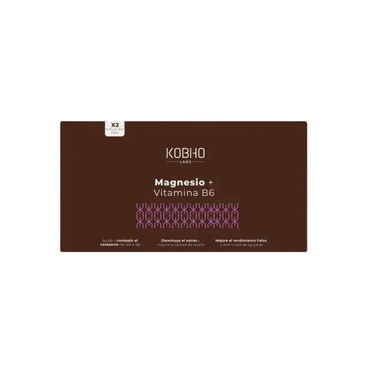 Kobho Labs Magnesio + Vitamina B6 Duplo