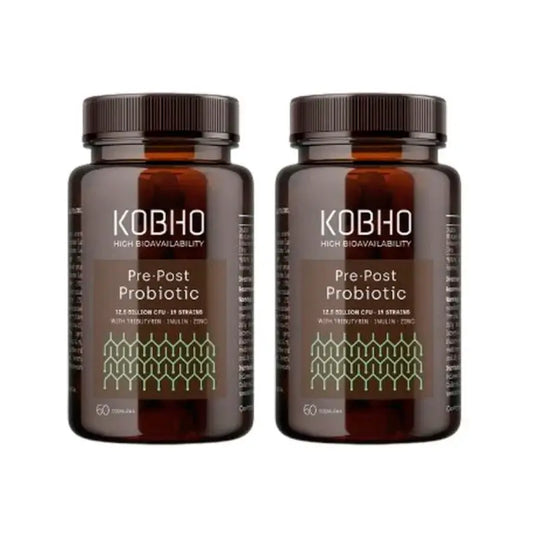 Kobho Labs Duplo Integratore probiotico pre-post, 2 x 3 x 60 capsule