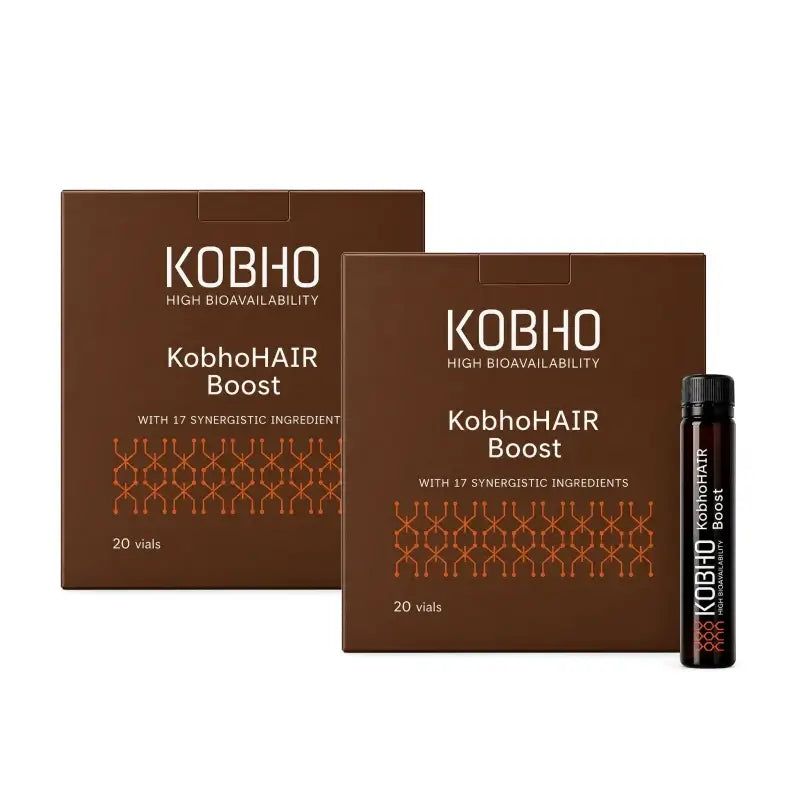 Kobho Labs Hair Boost 20 vials, Pack of 2
