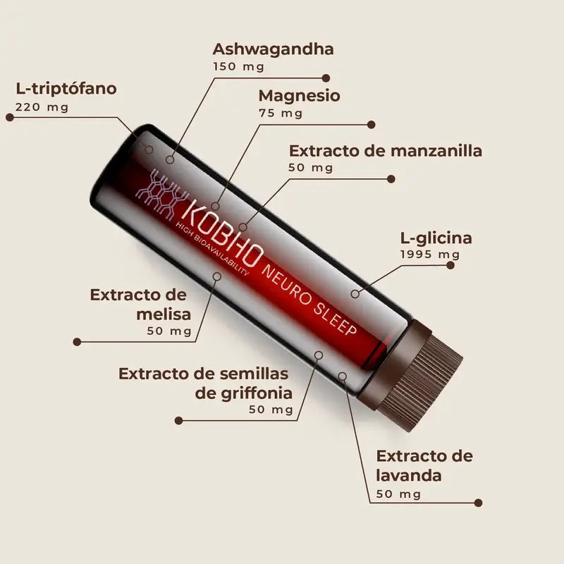 Kobho Labs Neuro Sleep , 28 fiale e capsule