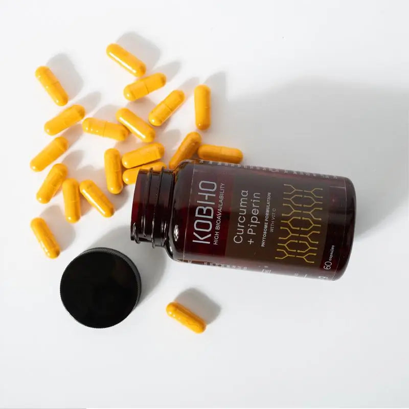 Integratore Kobho Labs Curcuma + Pepe nero, 60 capsule