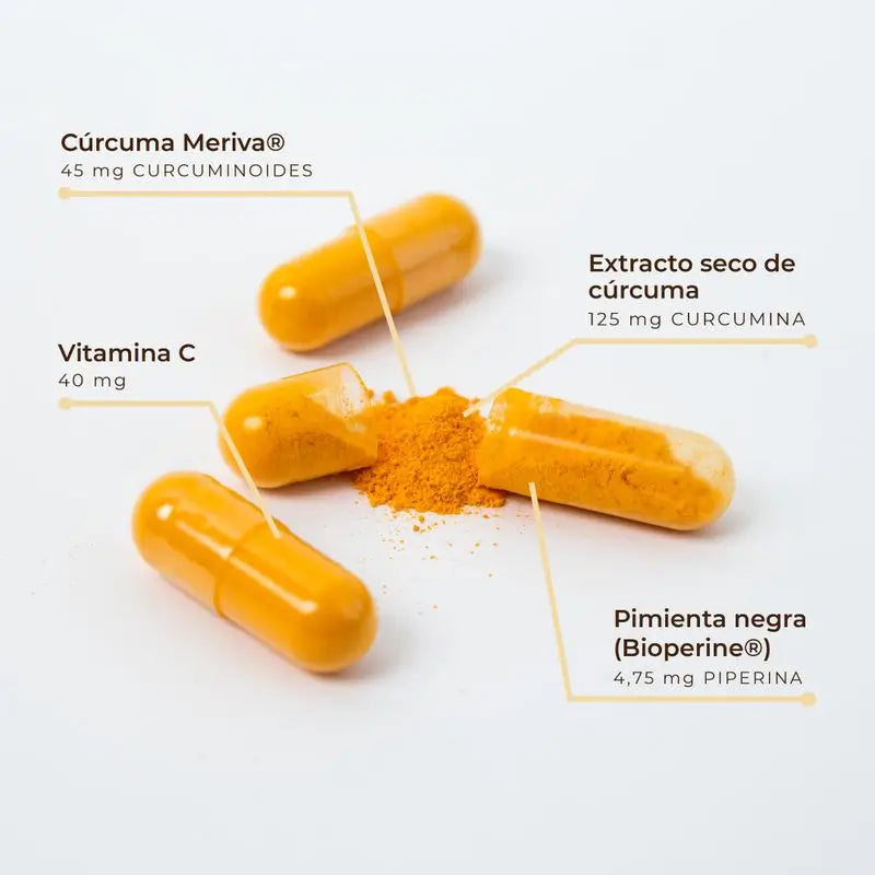 Integratore Kobho Labs Curcuma + Pepe nero, 60 capsule