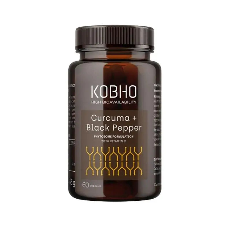 Integratore Kobho Labs Curcuma + Pepe nero, 60 capsule