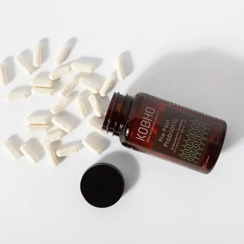 Kobho Labs Integratore probiotico pre-post, 60 capsule
