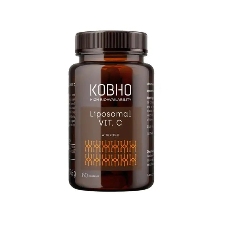 Kobho Labs Integratore di vitamina C liposomiale + Reishi, 60 capsule