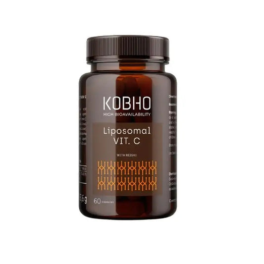 Kobho Labs Integratore di vitamina C liposomiale + Reishi, 60 capsule