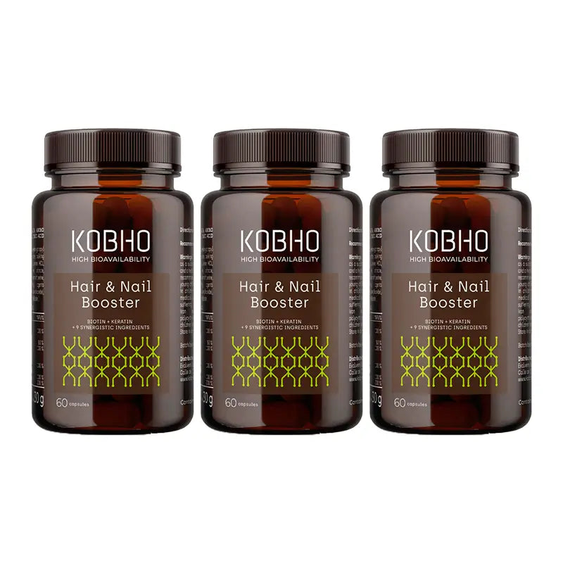Kobho Labs Triplo Biotin + Keratin Supplement, 3 x 60 capsule