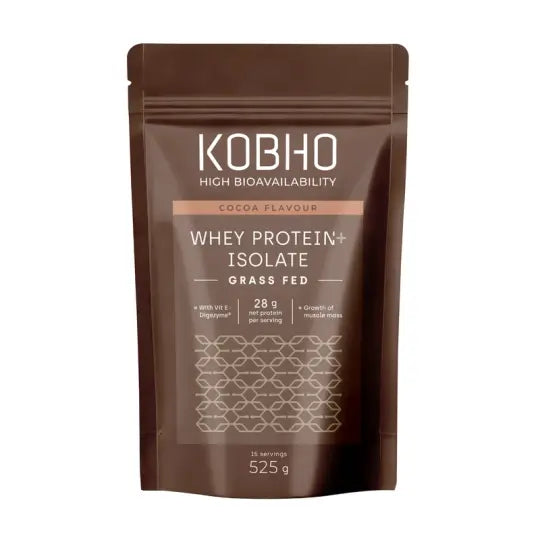 Kobho Proteine del siero del latte al cacao , 525 g