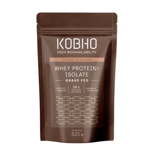 Kobho Proteine del siero del latte al cacao , 525 g