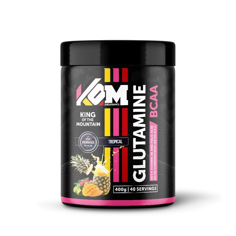 Kom Endurance Amino Acids Sports Nutrition, bcaa,s+glutammina gusto tropicale 400g