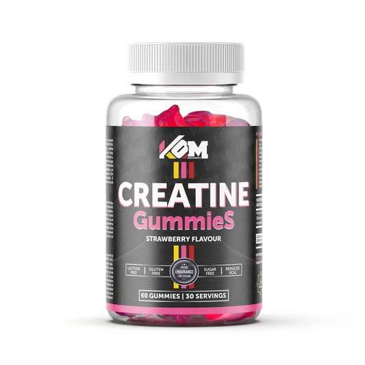 Kom Endurance Creatine Sports Nutrition , 60 gommine di creatina al gusto di fragola