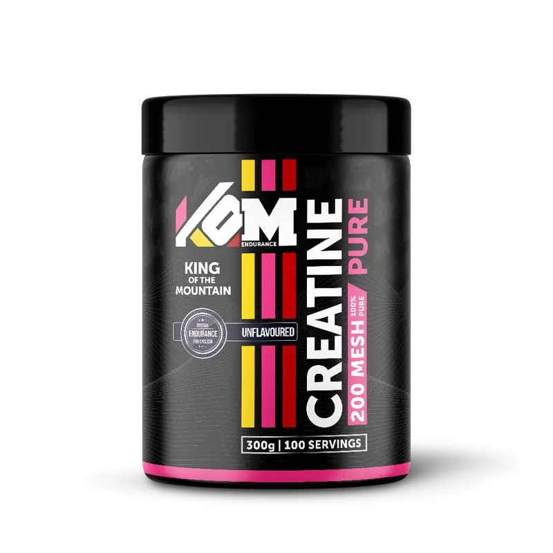 Kom Endurance Creatine Sports Nutrition, barattolo di creatina dal gusto neutro 300g