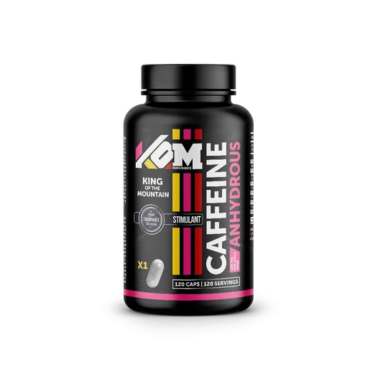 Kom Endurance Stimulation Sport Nutrition, flacone da 120 capsule di caffeina