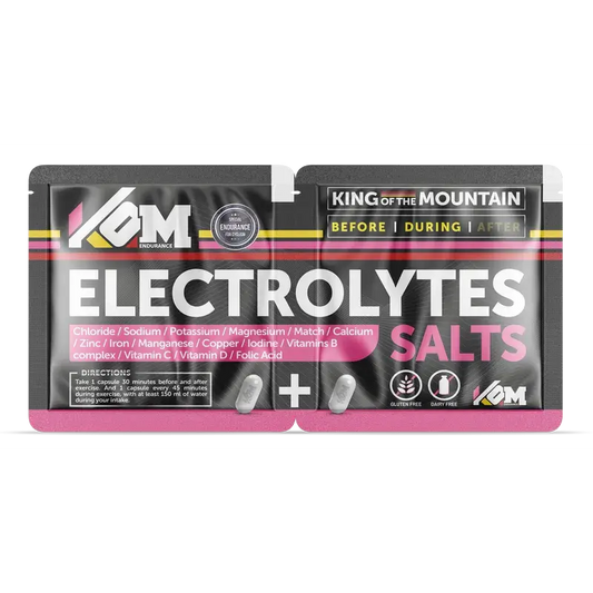 Kom Endurance Hydration Sports Nutrition, duplo di due capsule elettrolitiche